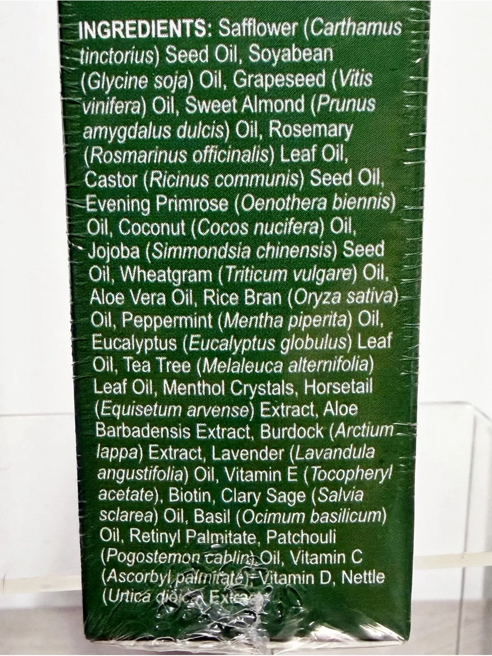 Botanic Hearth Rosemary Mint HAIR & SCALP OIL w/ Biotin & Vitamin E ~ New in Box